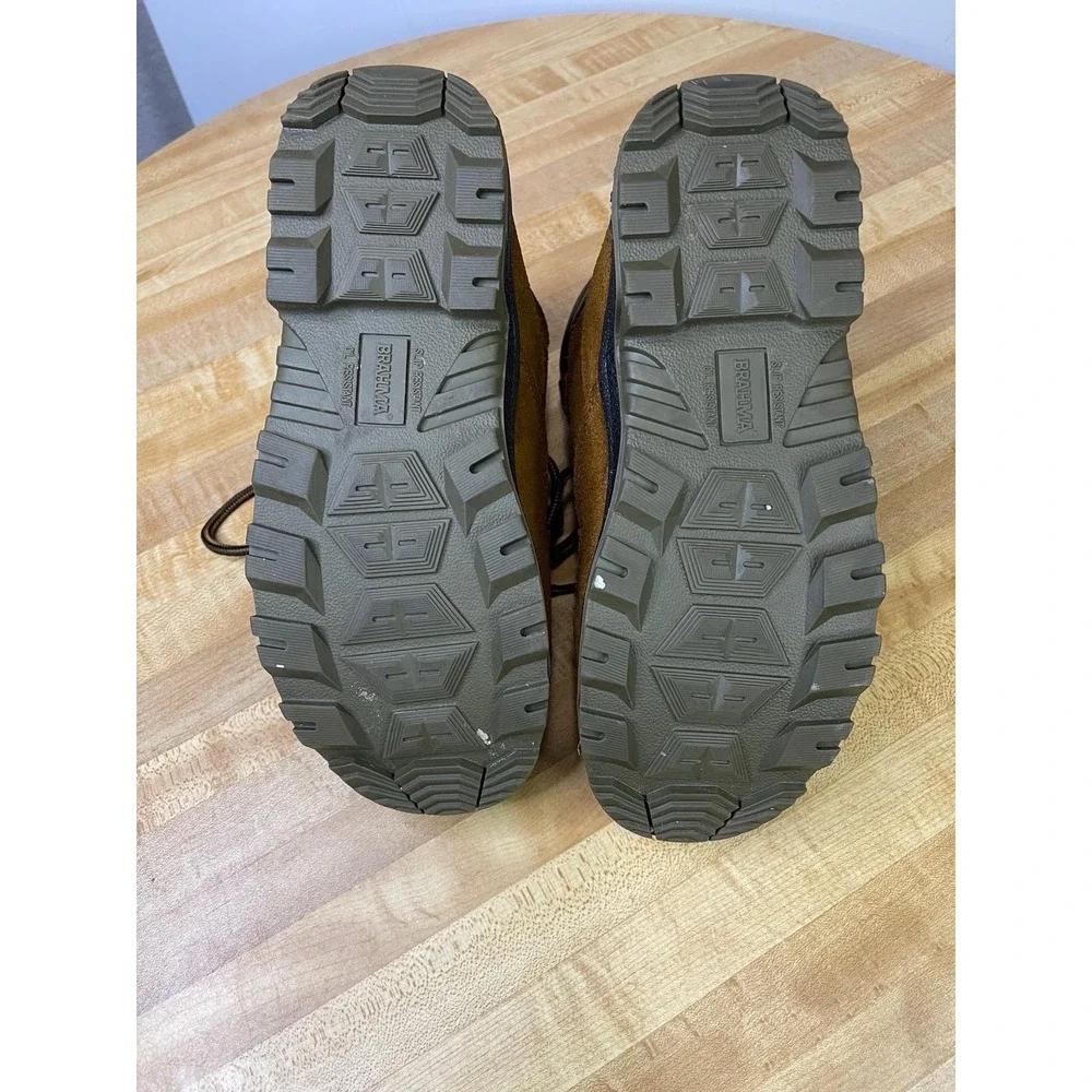 Brahma Steel Toe Boots Men's Size 7 Waterproof Safety Shoe Slip Resistant